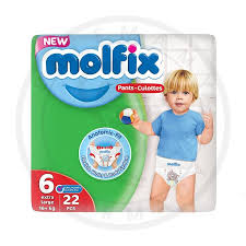 Molfix Pants Size 6 - 22 Pieces